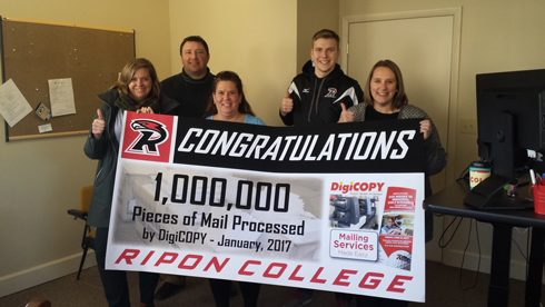 1,000,000 pieces of mail