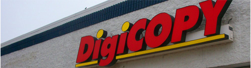 Eau Claire DigiCOPY Sign