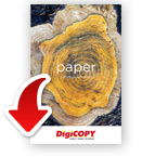 DigiCOPY in-house paper selection - pastels, brights, resume, and more